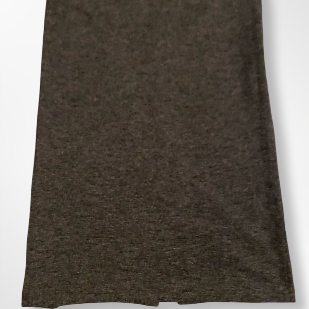 LOFT Gray Maxi Pencil Skirt for Work